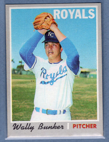 1970 Topps #266 Wally Bunker VG-EX