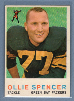 1959 Topps #129 Ollie Spencer EX-MT  GO159