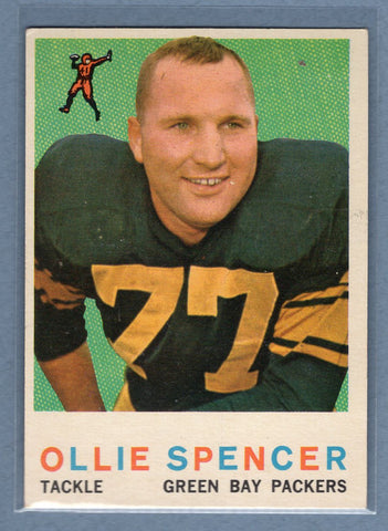 1959 Topps #129 Ollie Spencer EX-MT  GO159