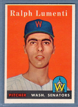 1958 Topps #369 Ralph Lumenti EX  GO401