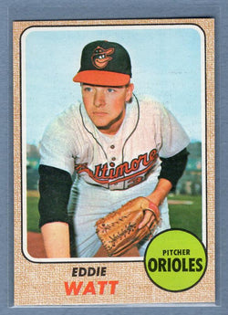 1968 Topps #186 Eddie Watt EX-MT  GO588