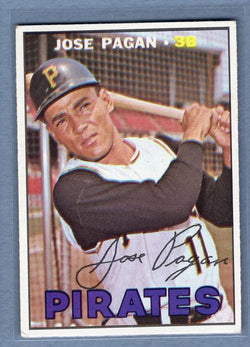 1967 Topps #322 Jose Pagan EX G0416B