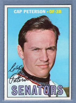 1967 Topps #387 Cap Peterson EX-MT  GO446