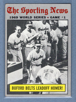 1970 Topps #305 World Series Game 1 (mk) VG  GO450