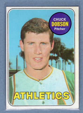 1969 Topps #397 Chuck Dobson(b) EX-MT  GO850