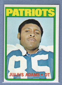 1972 Topps #97 Julius Adams(2) EX-MT  GO79