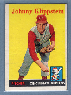 1958 Topps #242 Johnny Klippstein (mk) (a) VG  GO501