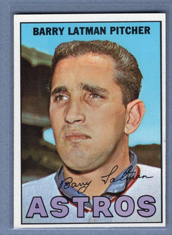 1967 Topps #28 Barry Latman EX-MT  GO100