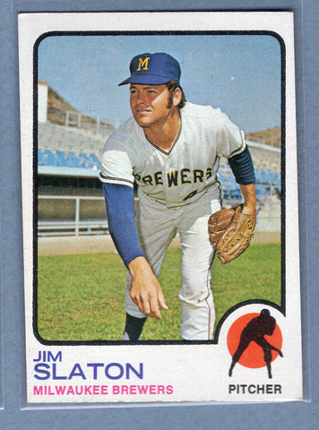 1973 Topps #628 Jim Slaton  EX  GO550
