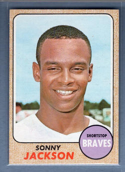 1968 Topps #187 Sonny Jackson EX-MT  GO588