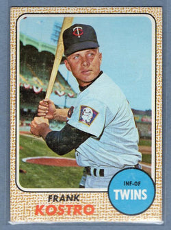 1968 Topps 44 Frank Kostro VG-EX SET BREAK