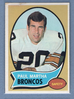 1970 Topps #216 Paul Martha VG  GO241