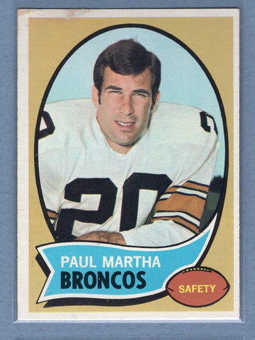 1970 Topps #216 Paul Martha VG  GO241