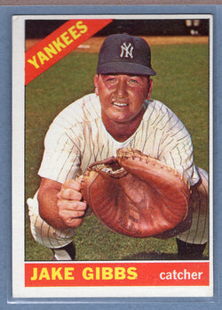 1966 Topps #117 Jake Gibbs (b) VG-EX  GO152