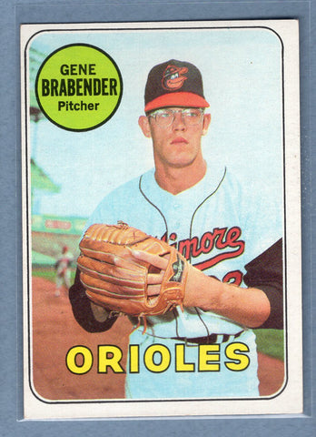 1969 Topps #393 Gene Bradbender (c) EX-MT  GO700