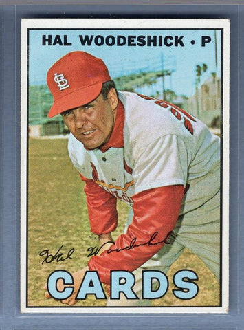 1967 Topps #324 Hal Woodeshick EX G0416B