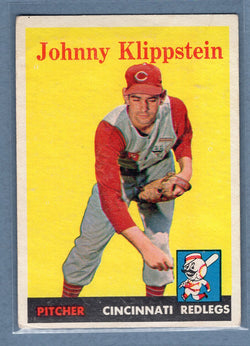 1958 Topps #242 Johnny Klippstein (b) VG  GO501
