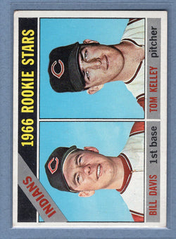 1966 Topps #44 Indians Rookies EX  GO301