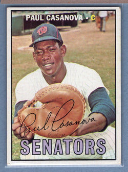 1967 Topps #115 Paul Casanova EX  GO215