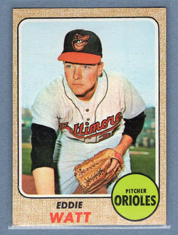 1968 Topps #186 Eddie Watt(b) EX  GO250