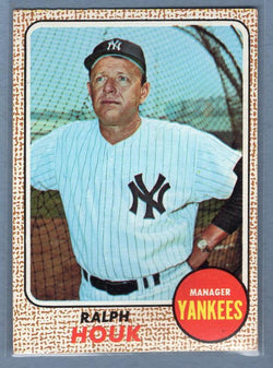 1968 Topps 47 Ralph Houk VG-EX SET BREAK