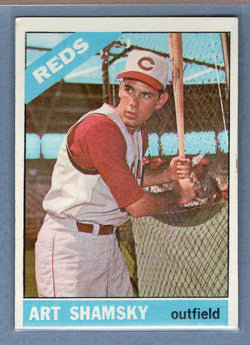 1966 Topps #119 Art Shamsky (b) (st) VG  GO152