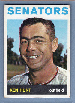 1964 Topps #294 Ken Hunt  VG-EX  GO441