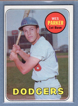 1969 Topps #493 Wes Parker (c) EX  GO602