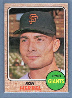 1968 Topps #333 Ron Herbel (st) (a)  VG  GO550