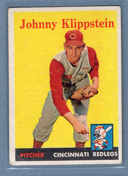 1958 Topps #242 Johnny Klippstein (c) VG  GO501