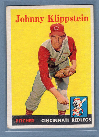 1958 Topps #242 Johnny Klippstein (c) VG  GO501