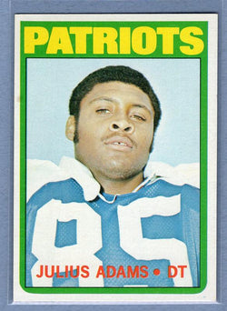 1972 Topps #97 Julius Adams(5) EX-MT  GO79