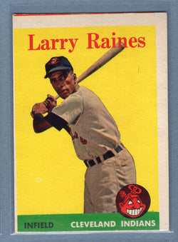1958 Topps #243 Larry Raines (a) VG  GO501