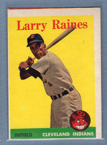 1958 Topps #243 Larry Raines (a) VG  GO501