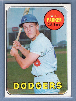 1969 Topps #493 Wes Parker (d) EX-MT  GO602