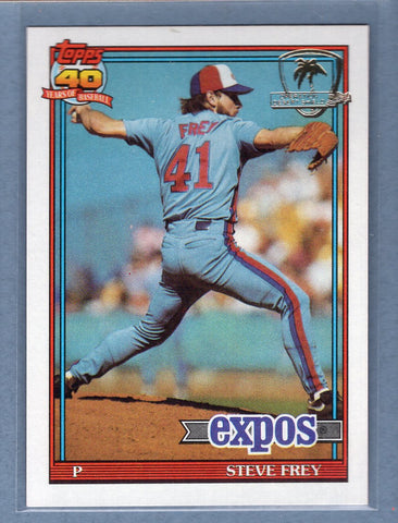 1991 Topps Desert Shield #462 Steve Frey  NM  GO600
