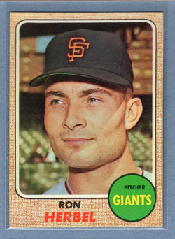 1968 Topps #333 Ron Herbel (b)  EX-MT  GO550