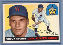 1955 Topps #41 Chuck Stobbs VG-EX GCS005