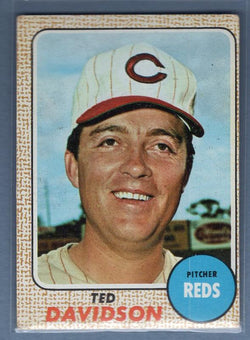 1968 Topps 48 Ted Davidson VG-EX SET BREAK