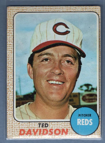 1968 Topps 48 Ted Davidson VG-EX SET BREAK
