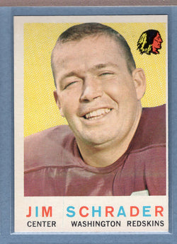 1959 Topps #134 Jim Schrader EX  GO159