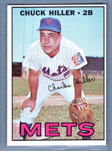 1967 Topps #198 Chuck Hiller EX-MT  GO510