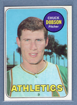 1969 Topps #397 Chuck Dobson (b) EX-MT  GO700
