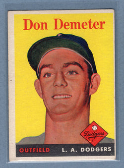 1958 Topps #244 Don Demeter (a) VG-EX  GO501
