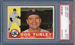 1960 Topps #270 Bob Turley (90082637) PSA 8