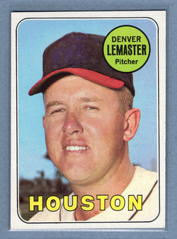 1969 Topps #96 Denver Lemaster (c) EX-MT  GOWABB