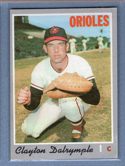 1970 Topps #319 Clayton Dalrymple  VG  GO450