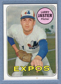 1969 Topps #496 Larry Jaster (a) EX  GO602