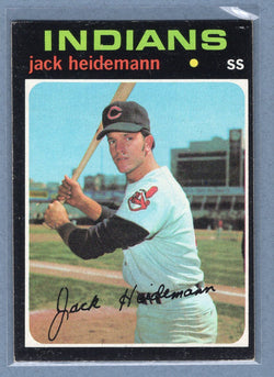 1971 Topps #87 Jack Heidemann  EX  GO950