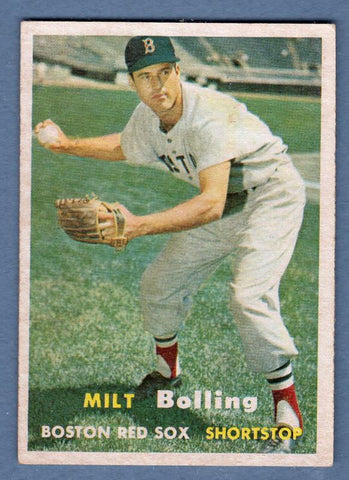 1957 Topps #131 Milt Bolling VG-EX  GO215